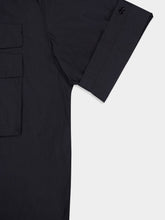 Lemaire Charcoal Utility Cotton Crepe Shirt