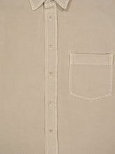 Lemaire Natural Beige Short Sleeve Denim Shirt
