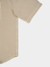 Lemaire Natural Beige Short Sleeve Denim Shirt