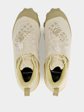 MM6 Maison Margiela Vanilla and Ice Salomon Lace-Up Sneakers