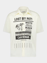 MM6 Maison Margiela Short-Sleeve Printed Cotton Button-Up Shirt