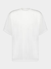 MM6 Maison Margiela White Cotton Numbers Printed Crewneck T-Shirt