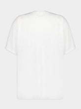 MM6 Maison Margiela White Cotton Numbers Printed Crewneck T-Shirt