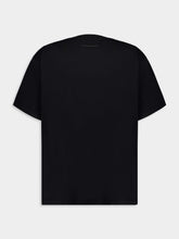 MM6 Maison Margiela Black Cotton Numbers Printed Crewneck T-Shirt
