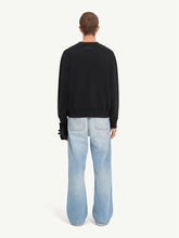 MM6 Maison Margiela Black Numeric Sweatshirt