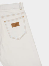 MM6 Maison Margiela Off-White Panelled Jeans