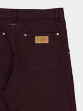MM6 Maison Margiela Wine Straight-Leg Utility Jeans