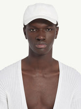 MM6 Maison Margiela White Baseball Cap