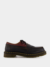 MM6 Maison Margiela Black Penton Mash Up Leather Moccasins