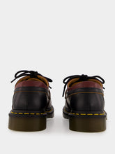MM6 Maison Margiela Black Penton Mash Up Leather Moccasins