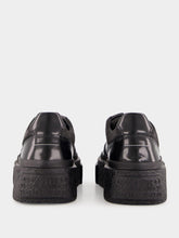 MM6 Maison Margiela Black Patent Leather Sneakers