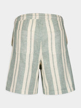 Baziszt Kurt Silk Stripe Shorts