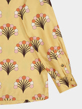La DoubleJ Yellow Printed Cotton Long-Sleeve Boy Shirt