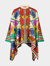 La DoubleJ Foulard Asymmetric Silk Shirt