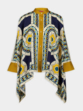 La DoubleJ Mudejar Placée Silk Twill Foulard Shirt