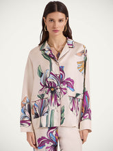 La DoubleJ Iris Ivory Silk Twill Pajama Shirt