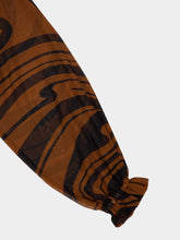 La DoubleJ Brown Cerere Blouse Big Blooms