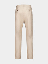 Tom Ford Beige Cotton Satin Chino Trousers