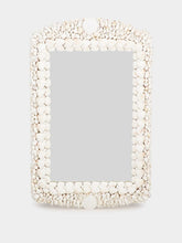 Les Ottomans Rectangular Handmade Shell Mirror