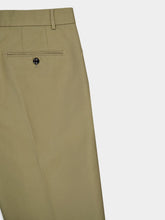 Tom Ford Olive Cotton Satin Pants