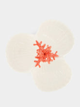 Les Ottomans Coral Starter Plate