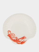 Les Ottomans Shell Collection Lobster Dinner Plate