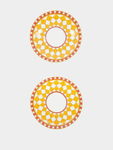 La DoubleJ Set of 2 Apollo Yellow Side Plates