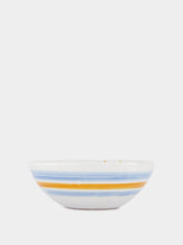 Les Ottomans Handpainted Faces Ceramic Bowl