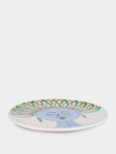 Les Ottomans Hand-Painted Face Dinner Plate