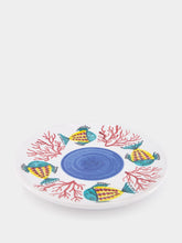 Les Ottomans Blue Sicily Handpainted Dinner Plate