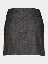 Blazé Milano Jline Coci Black and White Herringbone Mini Skirt