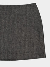 Blazé Milano Jline Coci Black and White Herringbone Mini Skirt
