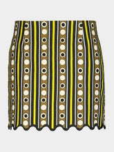 La DoubleJ Sanctuary Brown Cotton Mini Skirt