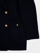 Blazé Milano Navy Alpaca Wool Peacoat