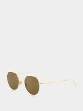 Ahlem Gold Place Dauphine Sunglasses