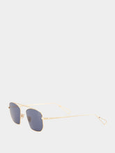 Ahlem Peony Gold and Blue New York Sunglasses