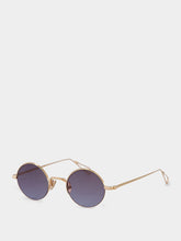 Ahlem Peony Gold Lépine Round Sunglasses