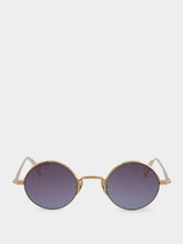 Ahlem Peony Gold Lépine Round Sunglasses