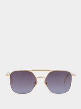 Ahlem Louxor Peony Gold Aviator Sunglasses