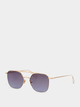 Ahlem Louxor Peony Gold Aviator Sunglasses