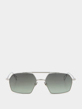 Ahlem Ruthenium Brushed Haussmann Square Sunglasses