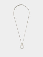 MM6 Maison Margiela Silver Numeric Minimal Signature Necklace