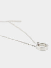 MM6 Maison Margiela Silver Numeric Minimal Signature Necklace