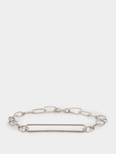 MM6 Maison Margiela Brass Chain Necklace With Elongated Links