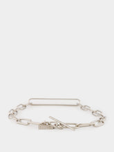 MM6 Maison Margiela Brass Chain Necklace With Elongated Links