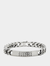 MM6 Maison Margiela Silver Classic Chain Bracelet
