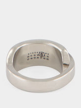 MM6 Maison Margiela Silver Numeric Brass Ring