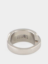MM6 Maison Margiela Silver Numeric Brass Ring