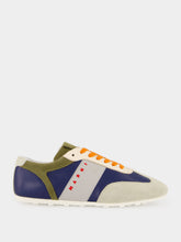 Marni Blue and Multicolour Softy Soccer Low-Top Sneakers