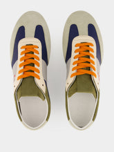 Marni Blue and Multicolour Softy Soccer Low-Top Sneakers